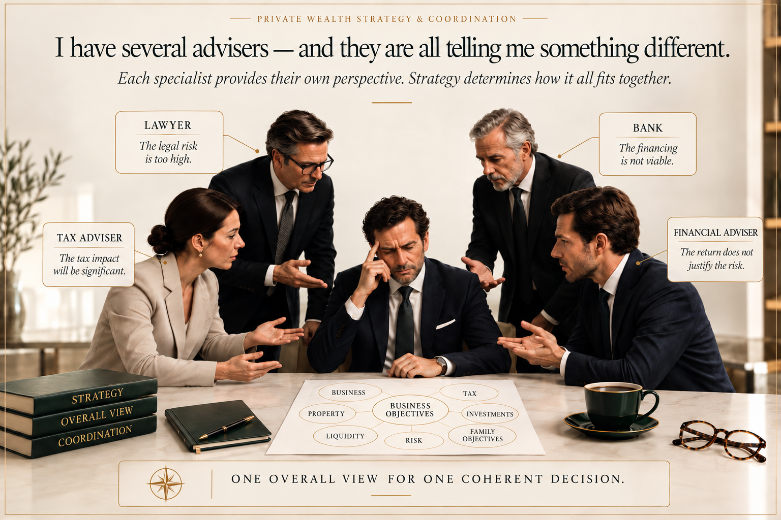 Wealth decisions do not happen in isolation.