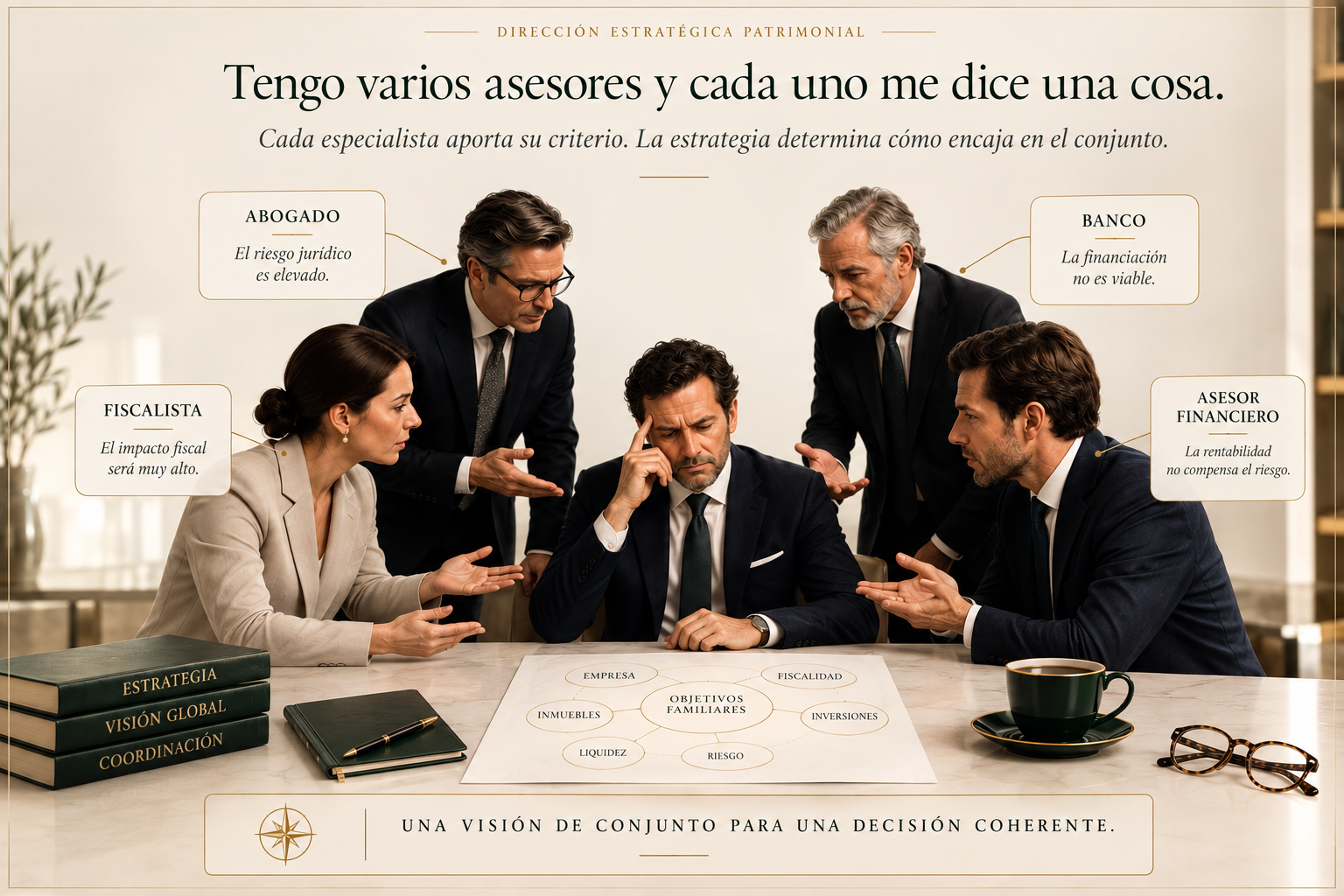 Las decisiones patrimoniales no ocurren de forma aislada.
